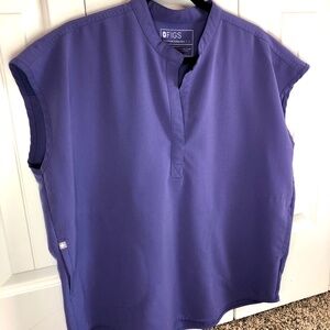 Figs Rafaela Amethyst Scrub top large